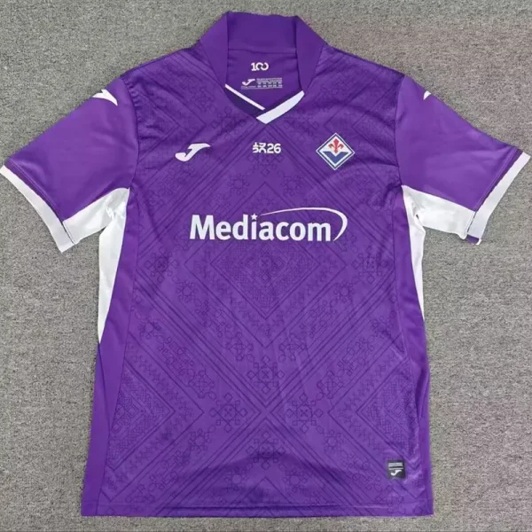 26-27 Fiorentina Home Fans Soccer Jersey