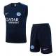 26-27 INT Royal blue Tank top and shorts suit #D26071