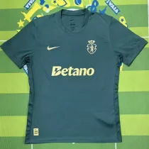 26-27 Sporting Lisbon Green 120th Anniversary Fans Soccer Jersey 26-27 Sporting Lisbon Green 120th Anniversary Fans Soccer Jersey