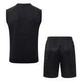 26-27 Germany Dark gray Tank top and shorts suit #D26065
