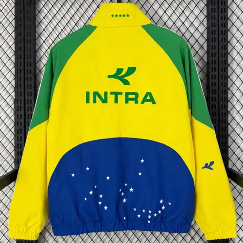 26-27 Brazil Yellow Windbreaker