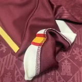 26-27 Spain Brown Special Edition Fans Soccer Jersey (白袖边)