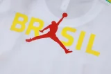 26-27 Brazil White Training Short Suit #J26060