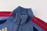 26-27 Bayern Blue gray Jacket Tracksuit #02