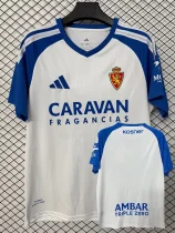 26-27 Zaragoza Home Fans Soccer Jersey 26-27 Zaragoza Home Fans Soccer Jersey