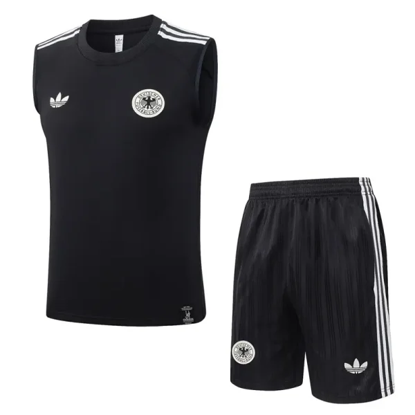 26-27 Germany Dark gray Tank top and shorts suit #D26065