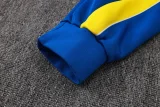 26-27 Brazil Fancy blue Jacket Tracksuit #A26071