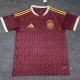 26-27 Spain Brown Special Edition Fans Soccer Jersey (白袖边)