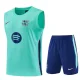 26-27 BAR Lake blue Tank top and shorts suit