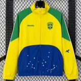 26-27 Brazil Yellow Windbreaker