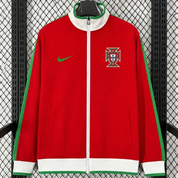 26-27 Portugal Red Windbreaker