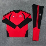 26-27 Man Utd Red Half Pull Tracksuit (半拉链)