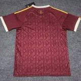 26-27 Spain Brown Special Edition Fans Soccer Jersey (白袖边)
