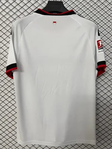 26-27 Nurnberg FC Away Fans Soccer Jersey