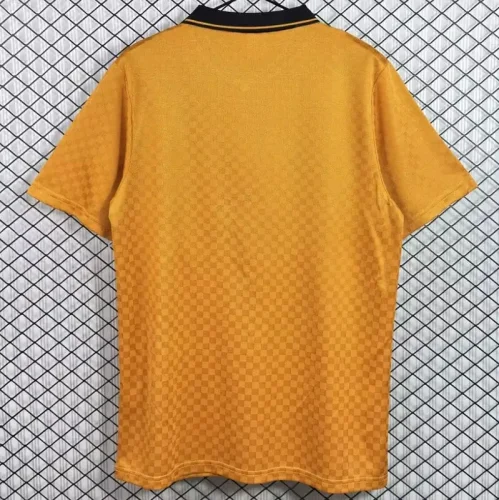 1990-1991 Wolves Home Retro Soccer Jersey