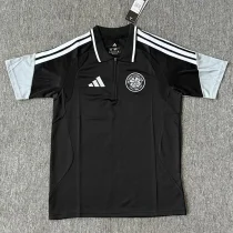 26-27 Celtic Black Polo Short Sleeve (半拉链) 26-27 Celtic Black Polo Short Sleeve (半拉链)