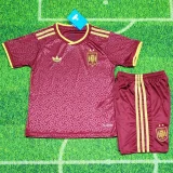 26-27 Spain Third Kids Soccer Jersey