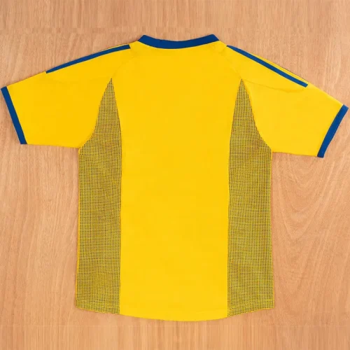 2002 Sweden Home Retro Soccer Jersey