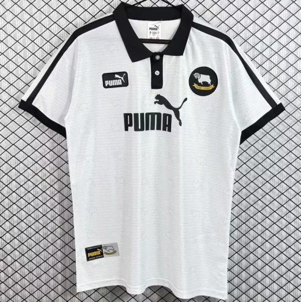 1997-1999 Derby County Home Retro Soccer Jersey