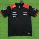 2026 Haas Black T-Shirts Racing Suit (Football Jersey Size)(圆领)
