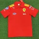 2026 F1 Ferrari Red Polo Racing Suit (Football Jersey Size)(有领)