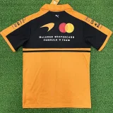 2026 McLaren Yellow Polo Racing Suit (Football Jersey Size)(有领)
