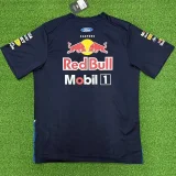 2026 Red Bull Blue T-Shirts Racing Suit (Football Jersey Size)(圆领)