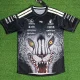 2026 Mercedes Black T-Shirts Racing Suit (Football Jersey Size)大狼头(圆领)
