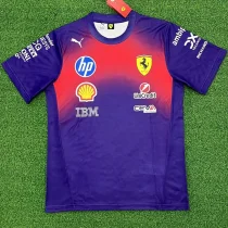2026 Ferrari Red Blue T-Shirts Racing Suit (Football Jersey Size)(圆领) 2026 Ferrari Red Blue T-Shirts Racing Suit (Football Jersey Size)(圆领)