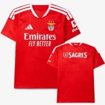 26-27 Benfica Home Fans Soccer Jersey (全广告) 26-27 Benfica Home Fans Soccer Jersey (全广告)