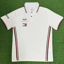 2026 Cadillac White Polo Racing Suit (Football Jersey Size)(有领) 2026 Cadillac White Polo Racing Suit (Football Jersey Size)(有领)