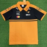 2026 McLaren Yellow Polo Racing Suit (Football Jersey Size)(有领)