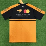 2026 McLaren Yellow T-Shirts Racing Suit (Football Jersey Size)(圆领)