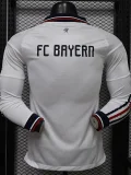 26-27 Bayern Away Long Sleeve Player Version Soccer Jersey (长袖球员)