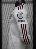 26-27 Bayern Away Long Sleeve Player Version Soccer Jersey (长袖球员)