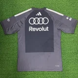 2026 Audi Gray T-Shirts Racing Suit (Football Jersey Size)(圆领)