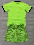 26-27 EVE Green Goalkeeper Kids Soccer Jersey