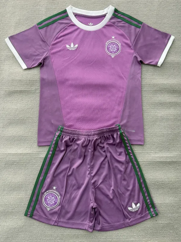 26-27 Celtic Purple Goalkeeper Kids Soccer Jersey