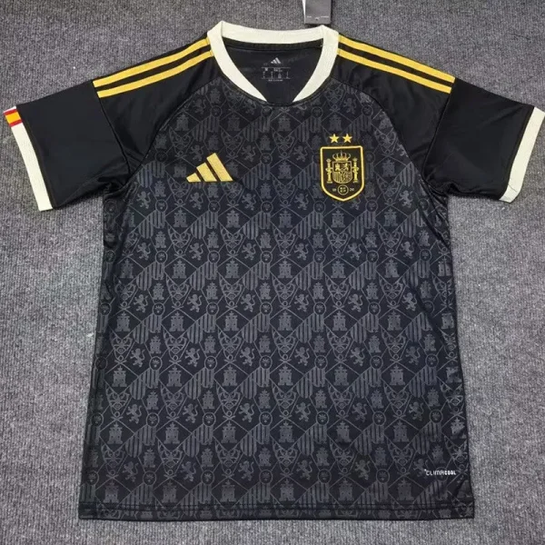 26-27 Spain Black Special Edition Fans Soccer Jersey
