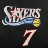 25-26 76ERS BROWN #7 Black Top Quality Hot Pressing NBA Jersey (V领)