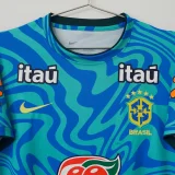 26-27 Brazil Blue Green Training shirts