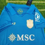 26-27 Napoli Home Kids Soccer Jersey