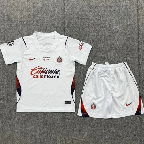 26-27 Chivas Guadalajara Away Kids Soccer Jersey