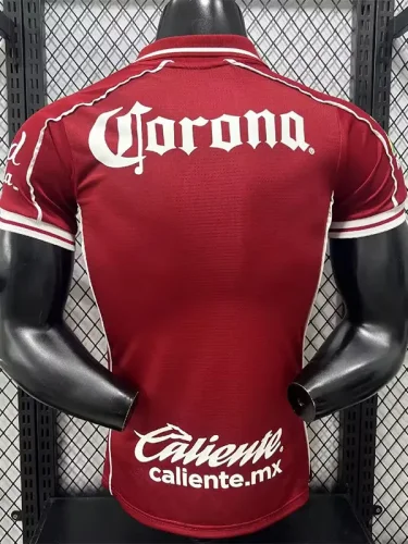 26-27 Toluca Home Player Version Soccer Jersey