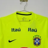 2020 Brazil Fluorescent green Training shirts