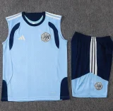 26-27 Ajax Light blue Tank top and shorts suit #D26074