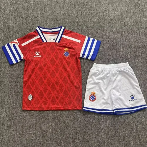 26-27 Espanyol Away Kids Soccer Jersey