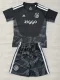 26-27 Ajax Black Goalkeeper Kids Soccer Jersey