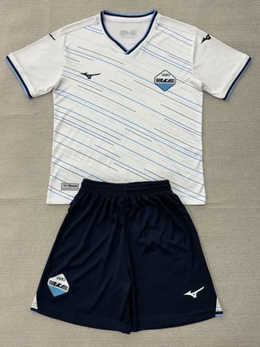 26-27 Lazio Away Kids Soccer Jersey