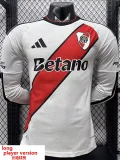 26-27 River Plate Home Long Sleeve Player Version Soccer Jersey (长袖球员)